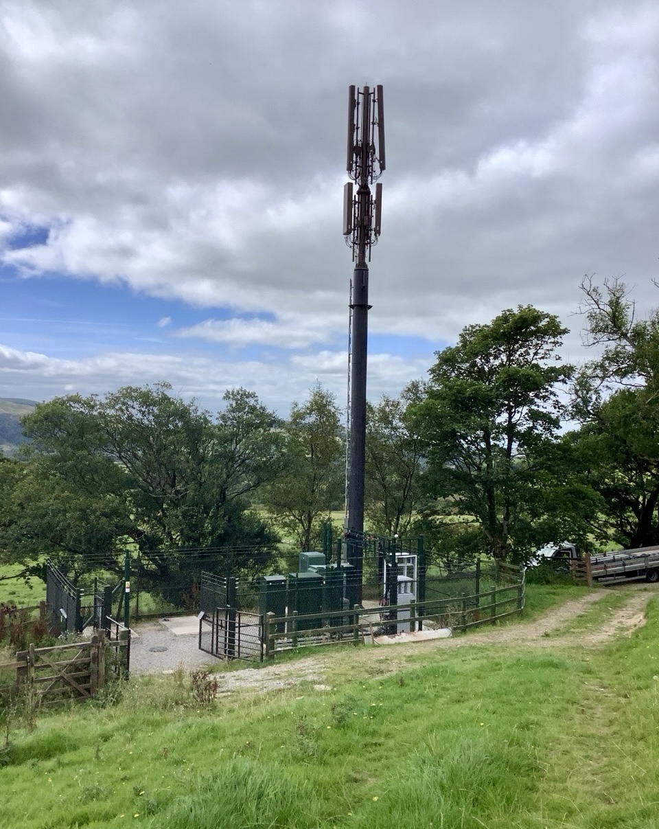 75th EAS mast activated near Croasdale in Cumbria.